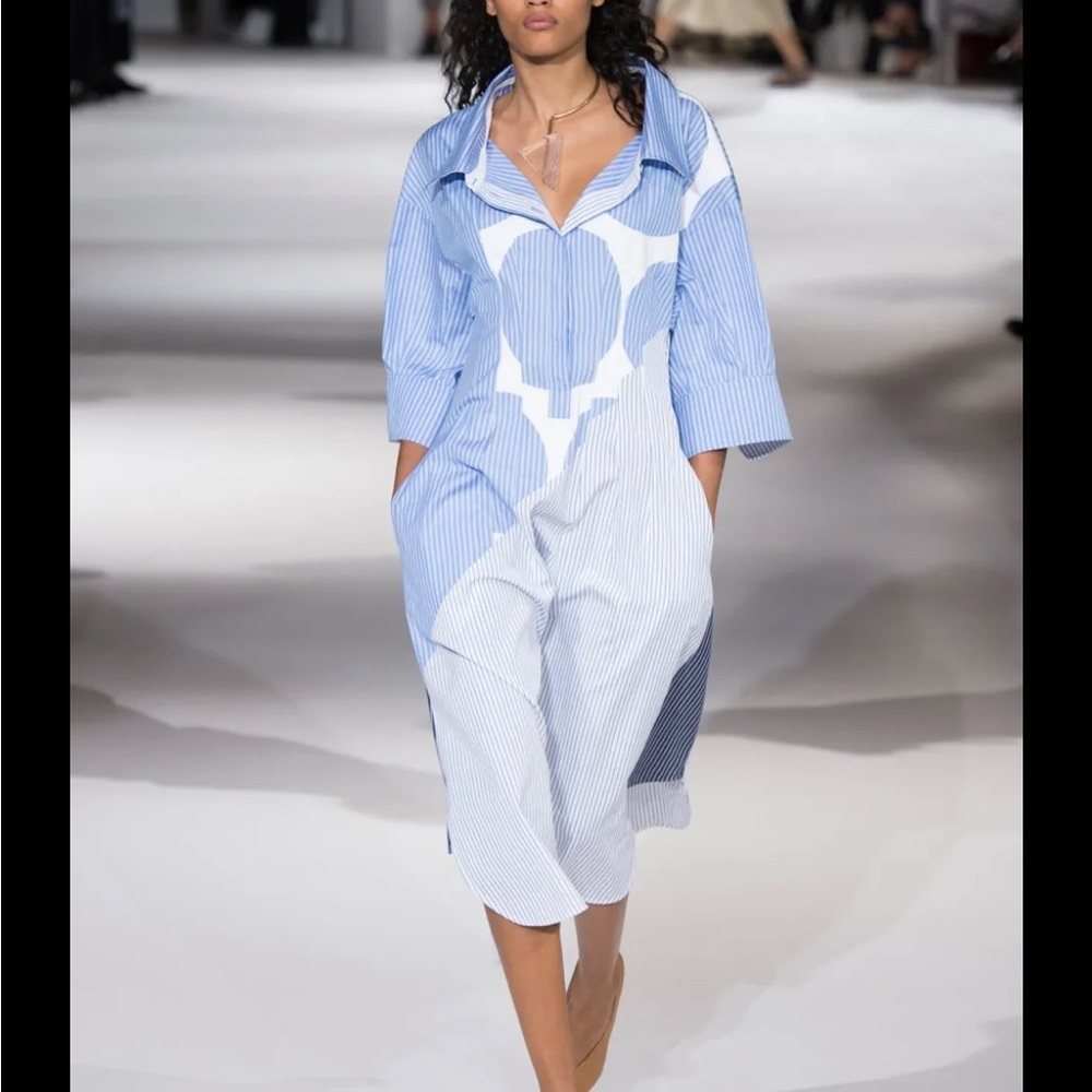 Stella McCartney striped runway dress IT38